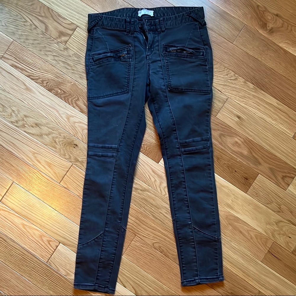 FREE People Skinny Cargo Jeans